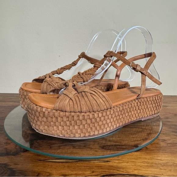 Ulla Johnson Shayna Macrame Braided Platform in Sierra size 8.5 - Picture 7 of 17